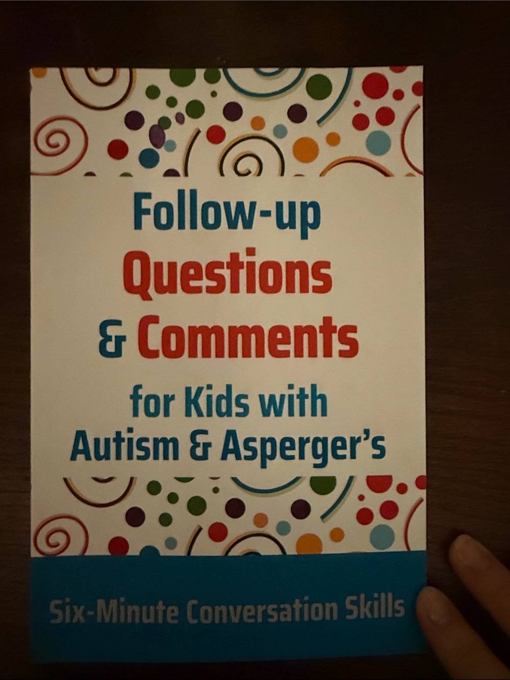 Follow-up Questions & Comments Conversation Cards - Multicolor